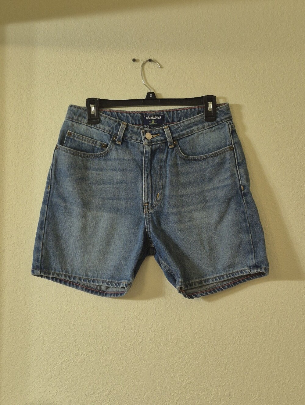 chubbies Light Blue Denim Jean Shorts